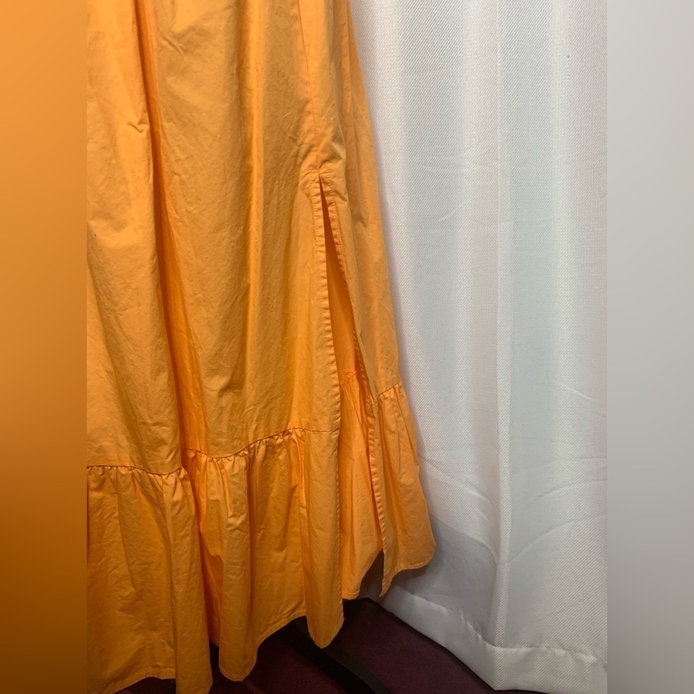 A.N.A Orange Cold Shoulder dress - Picture 5 of 11